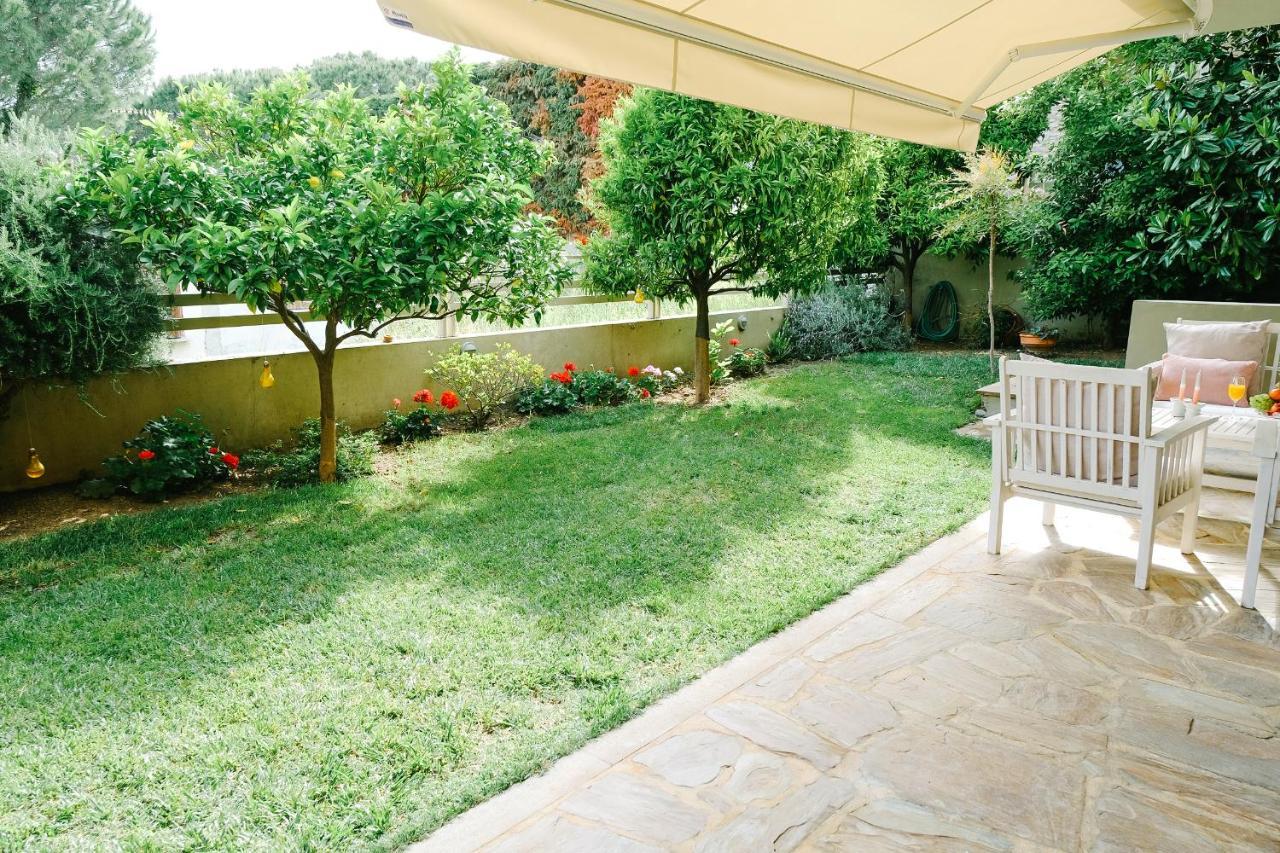 Ferienwohnung Oasis Garden House Nea Iraklitsa Exterior foto